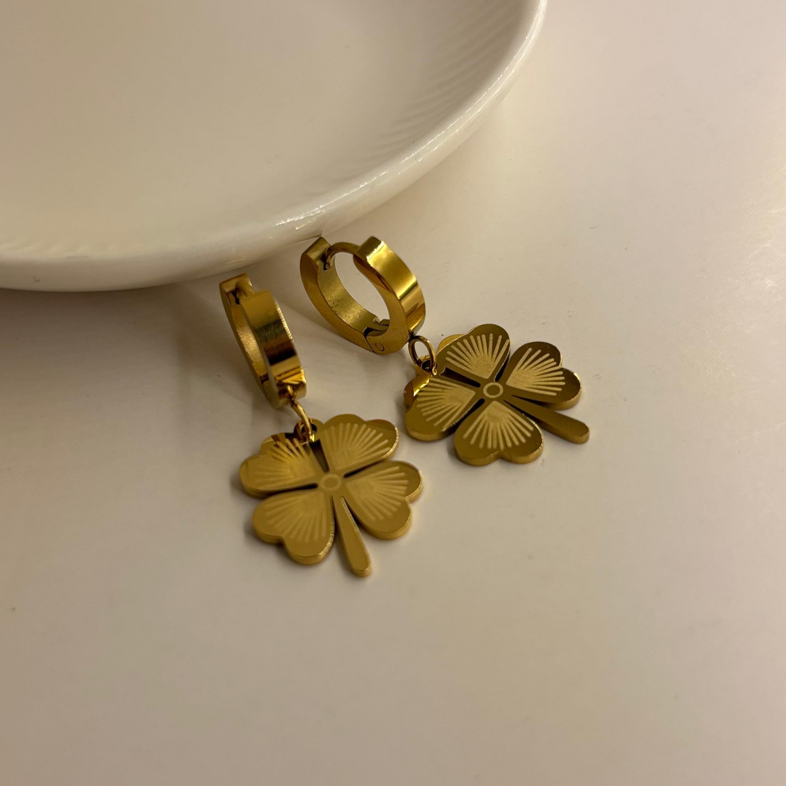 Lucky Leave Earrings
