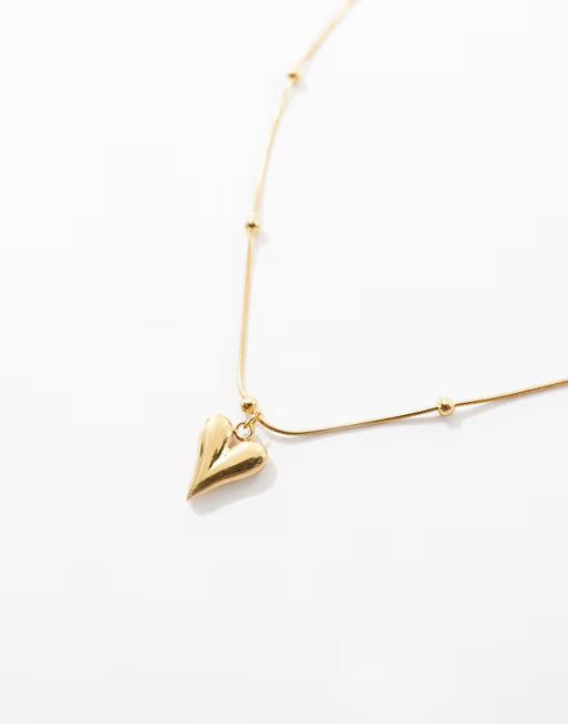 Molten Hear Necklace