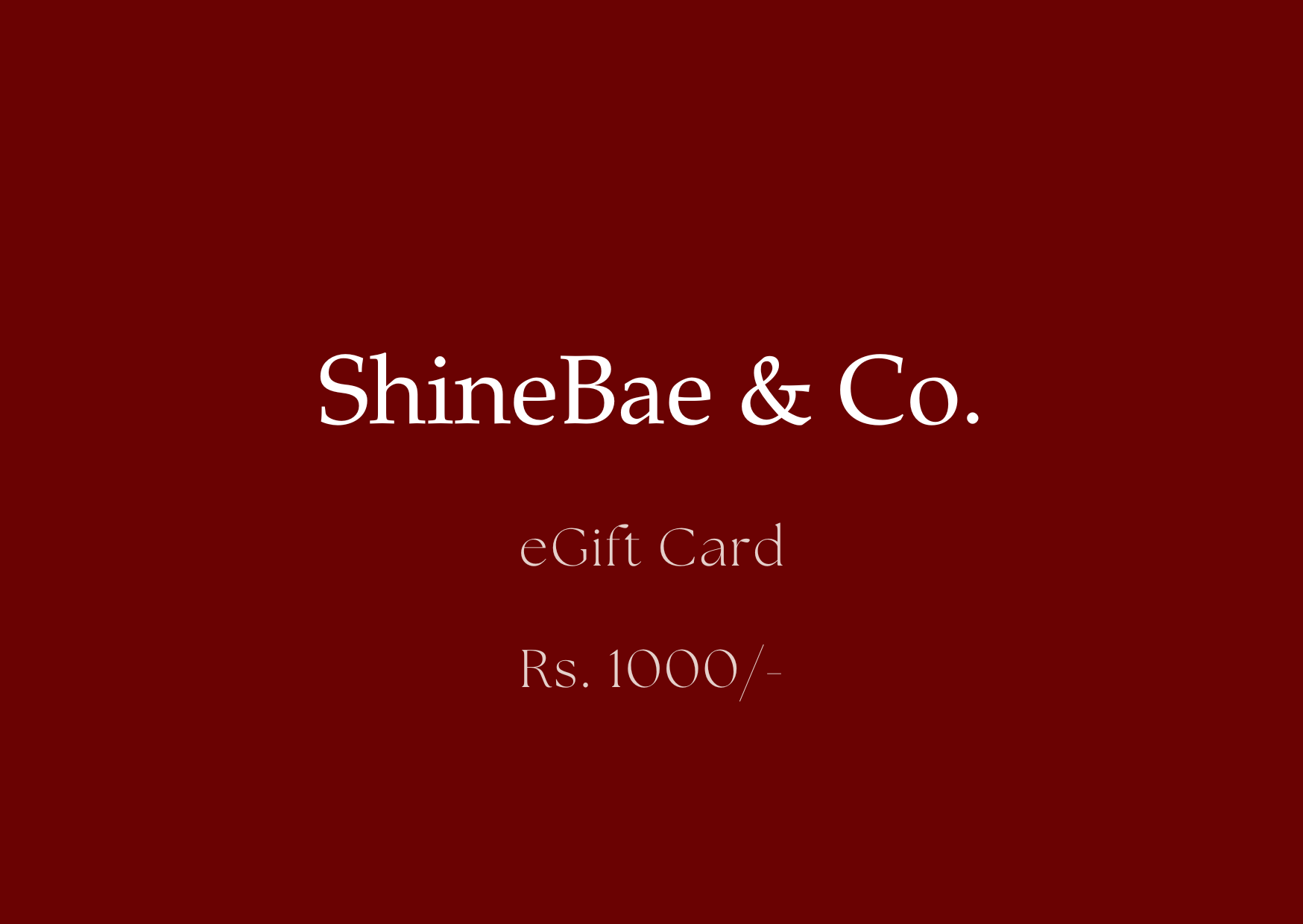 eGift Card