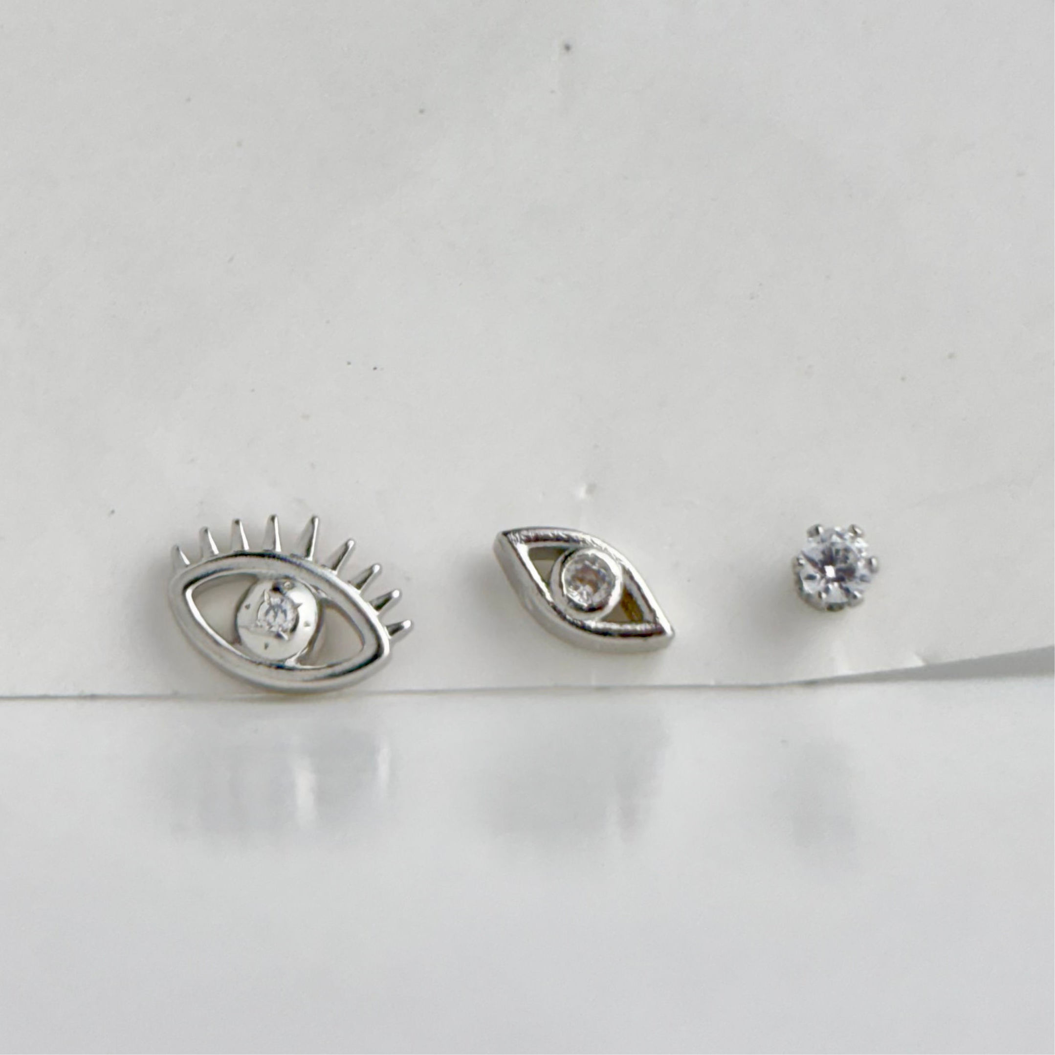 Evil Eye Piercing Stack