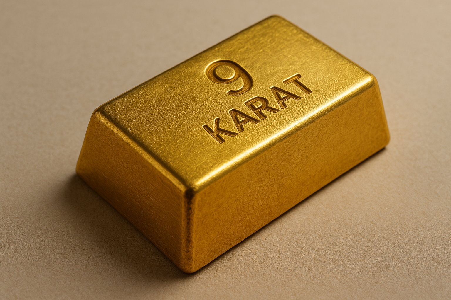 9 karot Gold brik