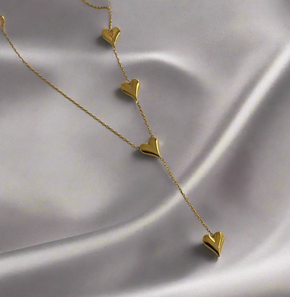 Molten Hearts Necklace