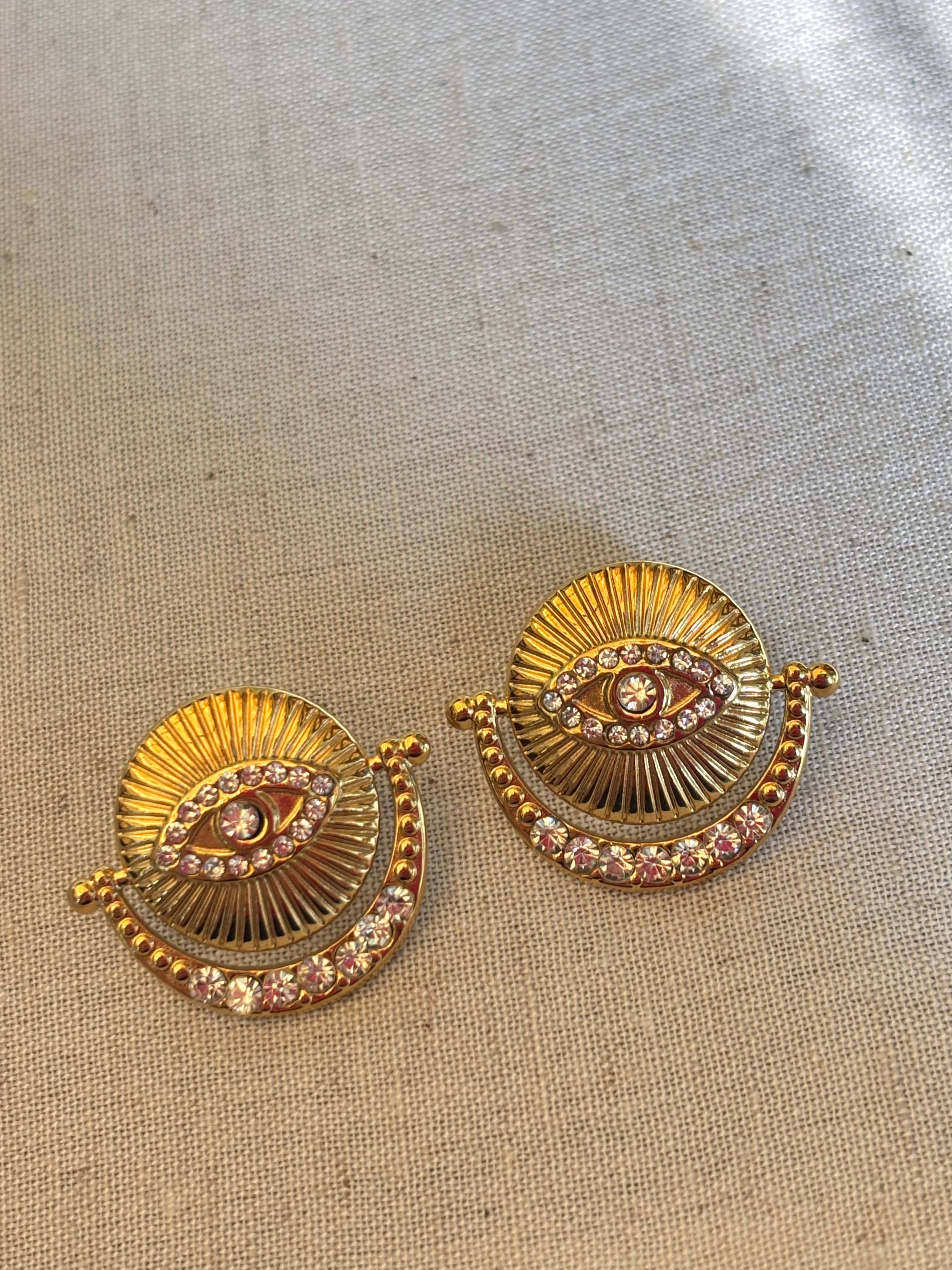 Evil Eye Earrings