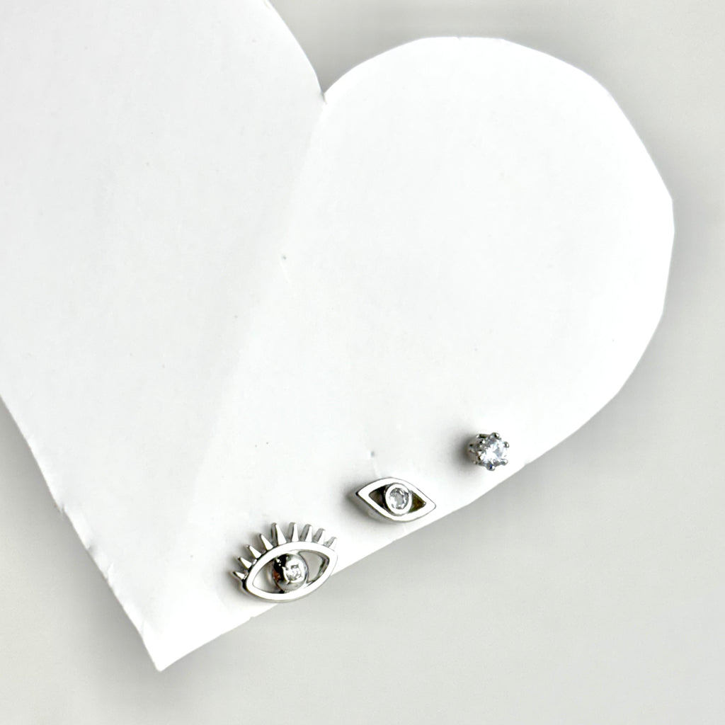 Evil Eye Piercing Stack