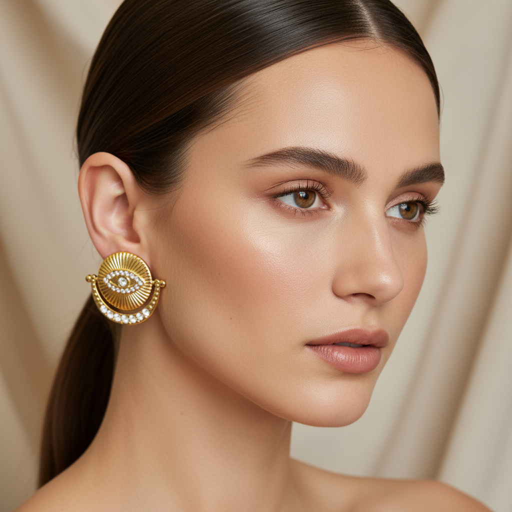 Evil Eye Earrings