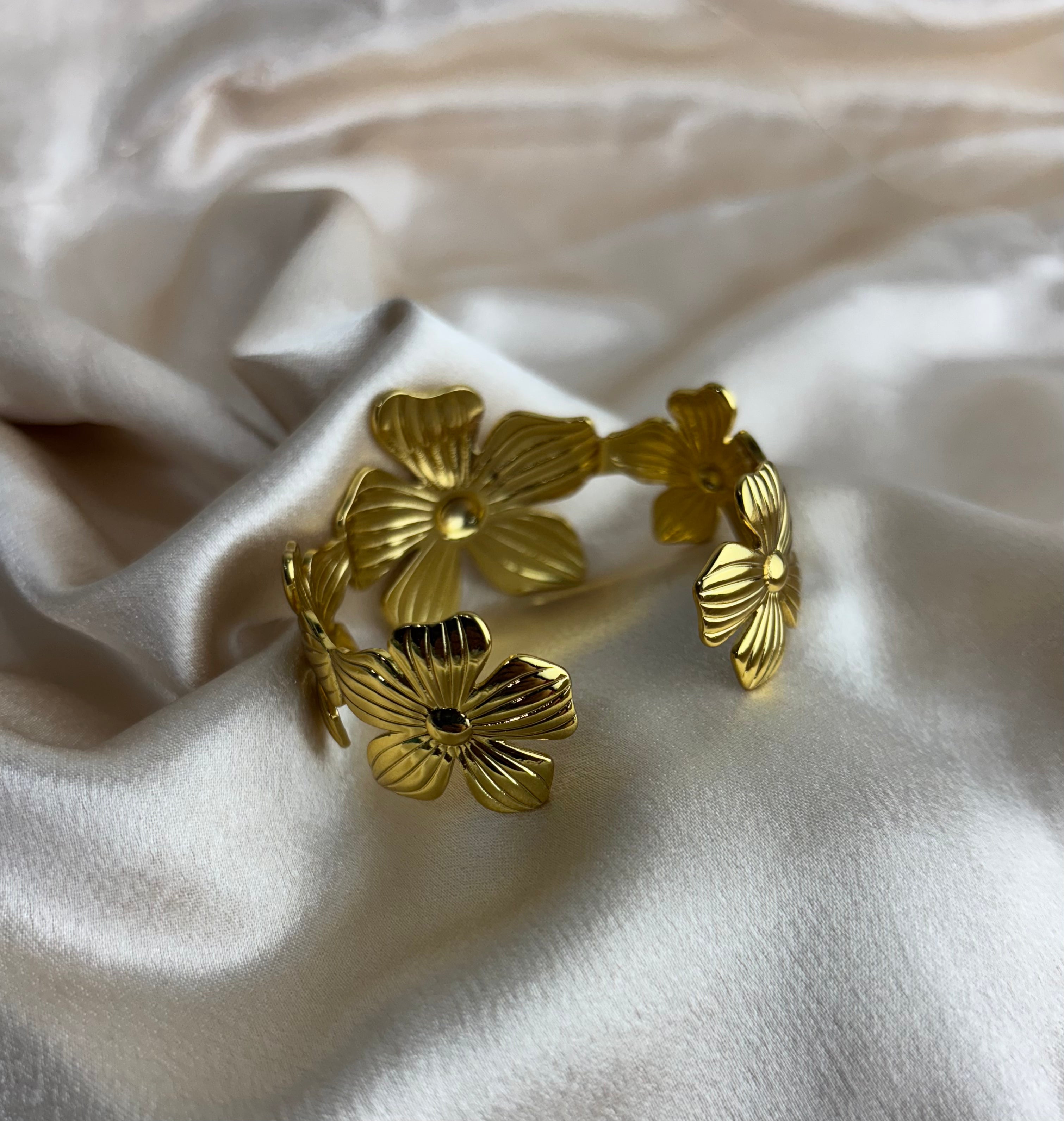 Flora Handcuff Bracelet