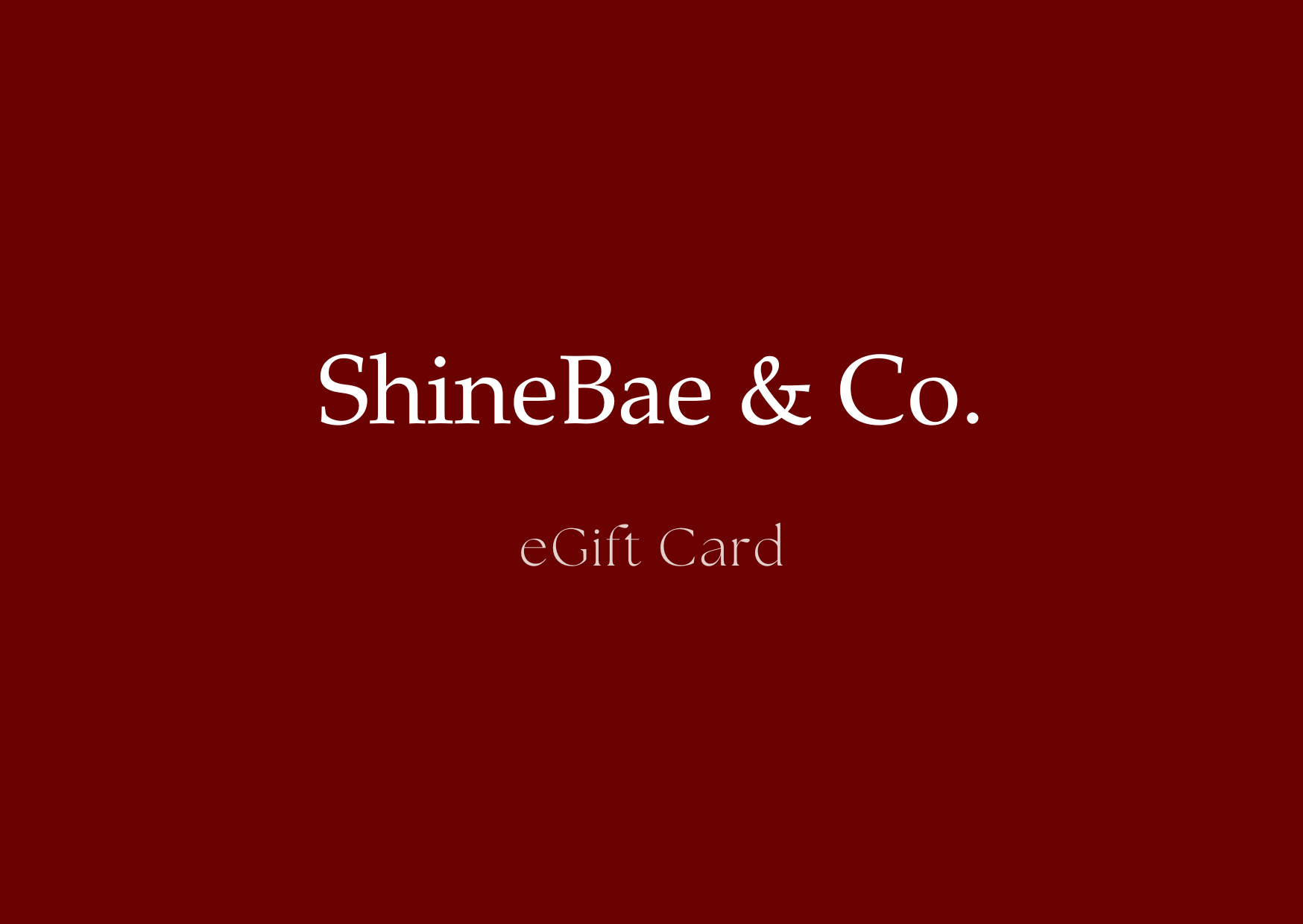 eGift Card