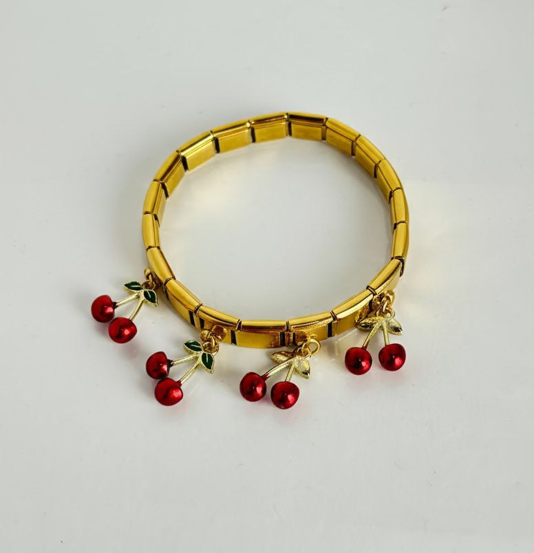 Cherry On Top (Italian Charm Bracelet)