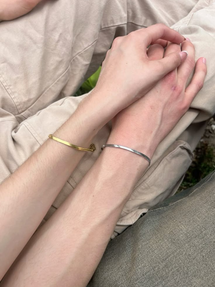 Snake Chain Couple Bracelet