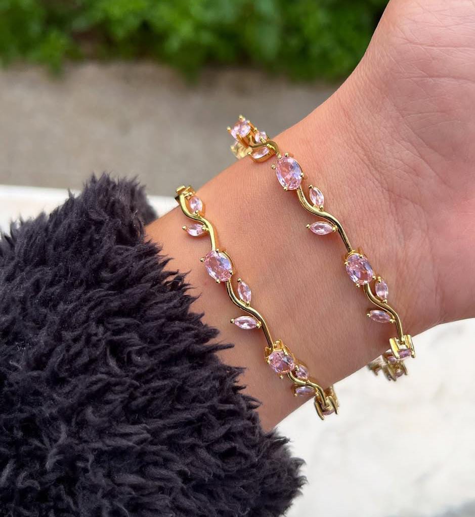 Tulip Bracelet (Pink)