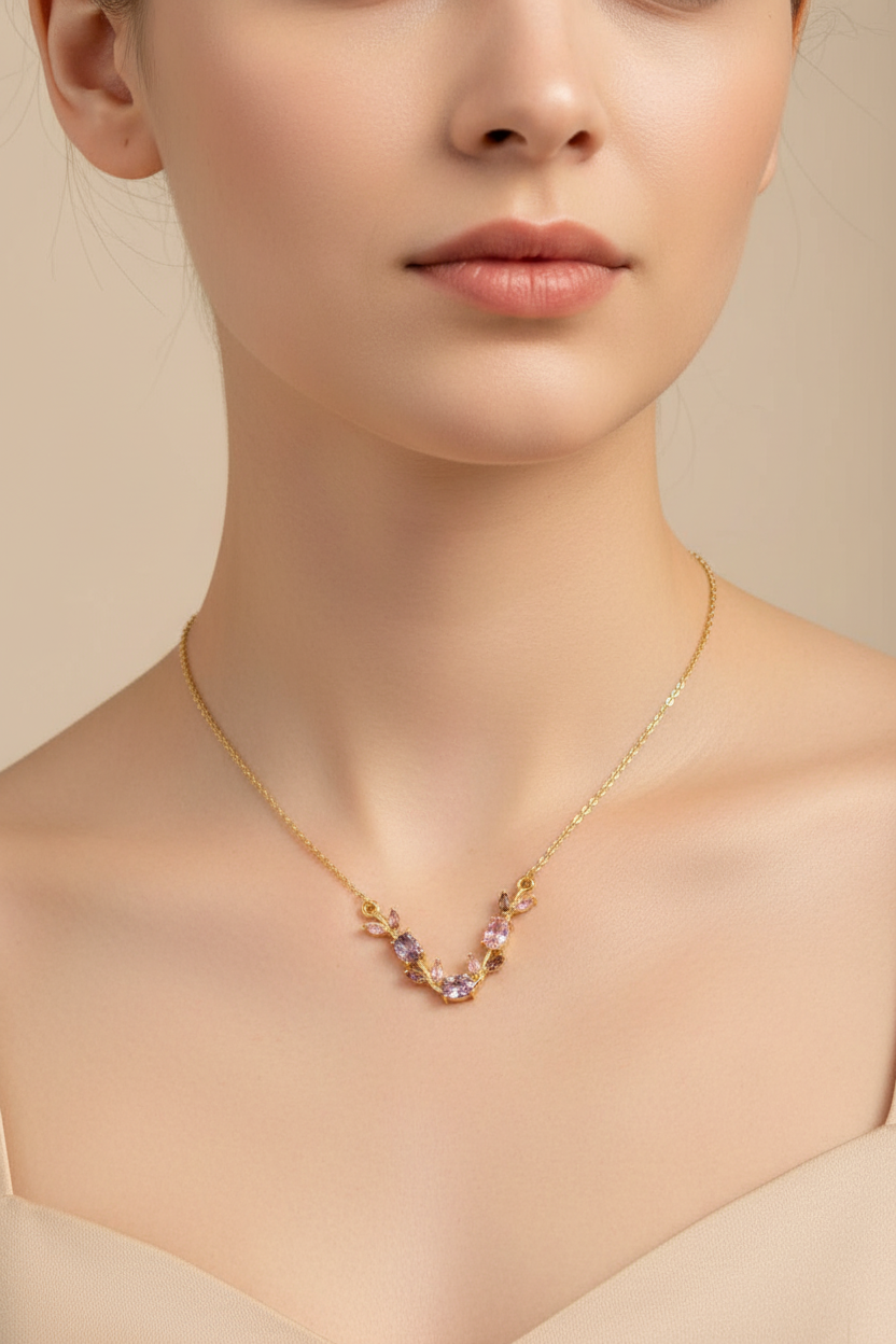 Tulip Neckchain (Pink)