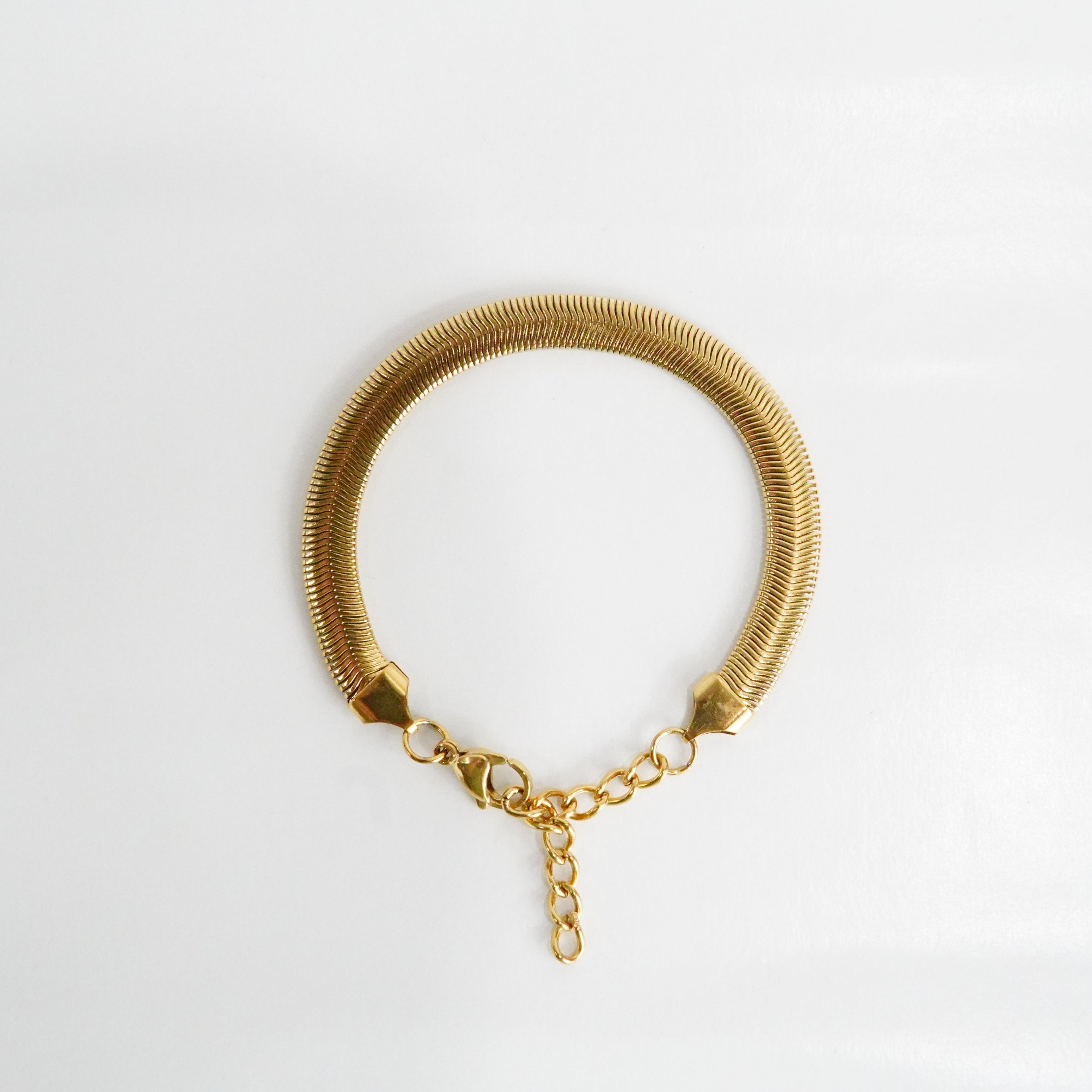 Golden Serpent Bracelet