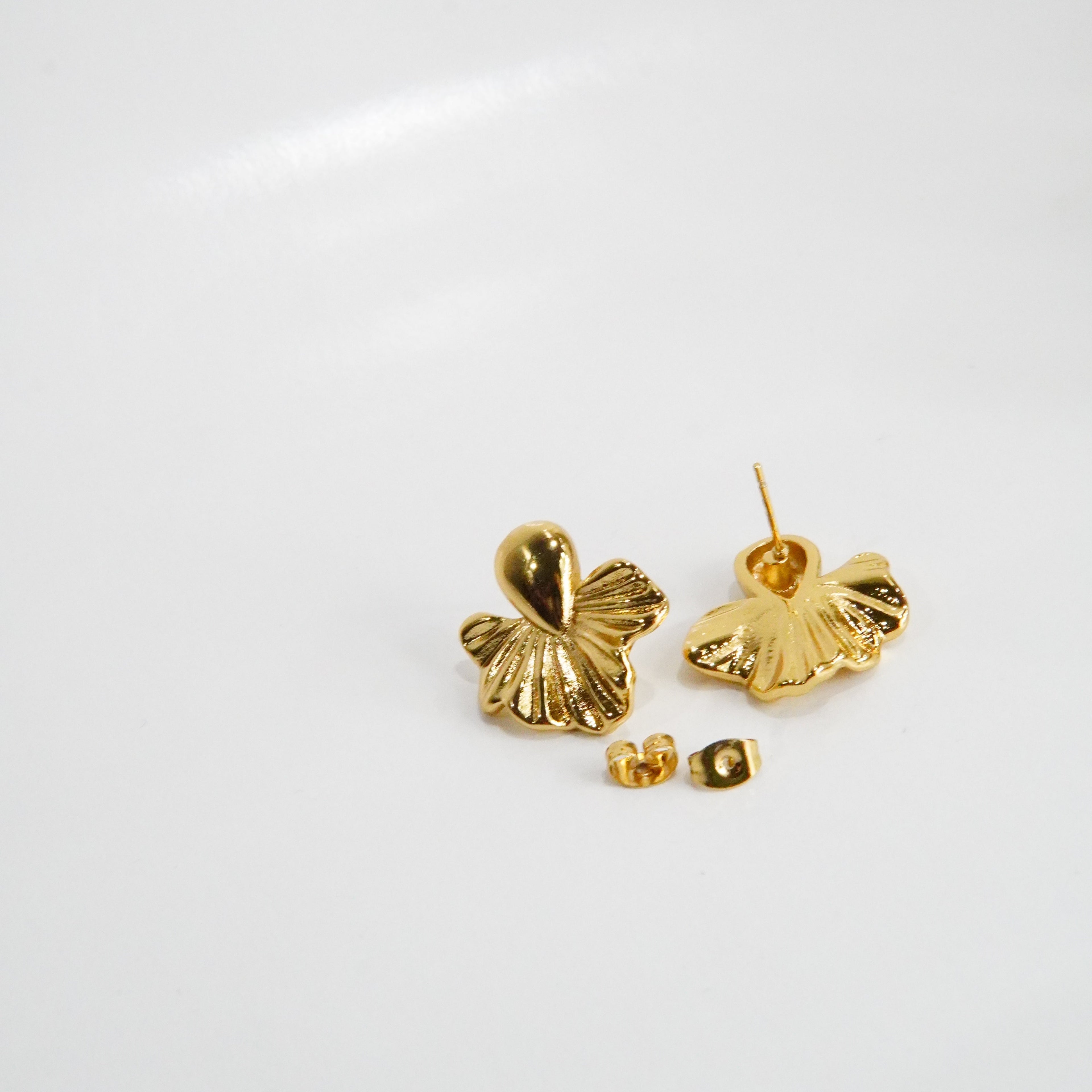 Golden Petals Earrings