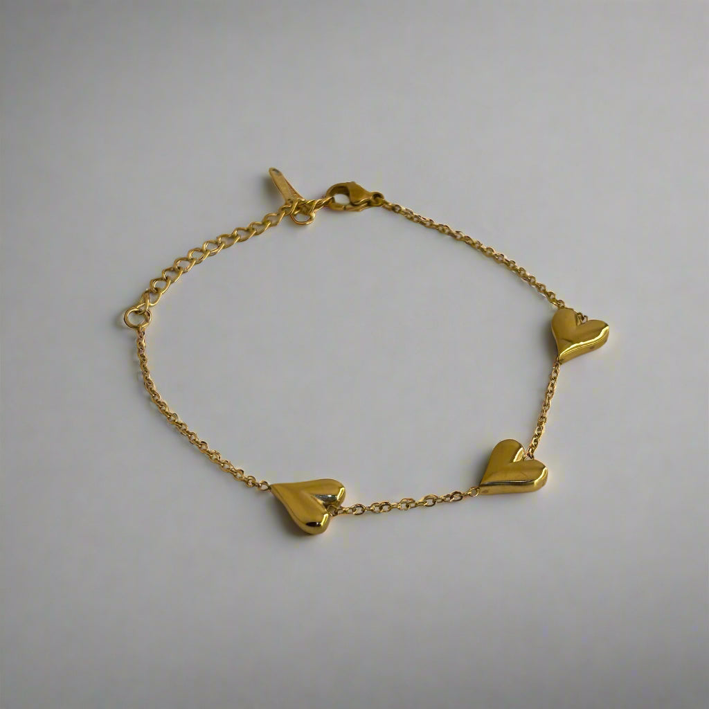 Molten Heart Bracelet