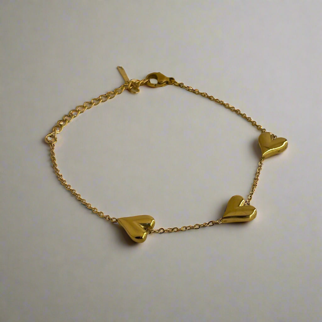 Molten Heart Bracelet