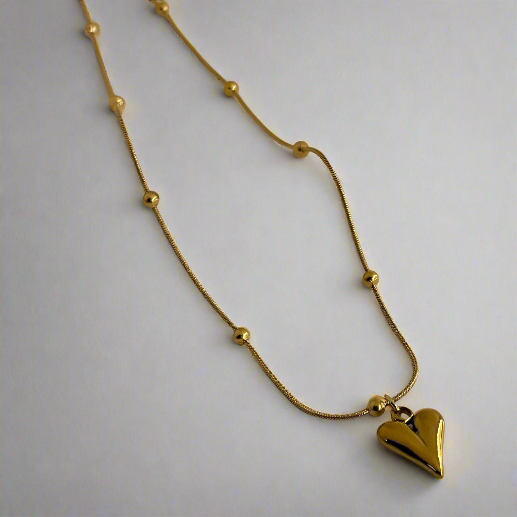 Molten Hear Necklace